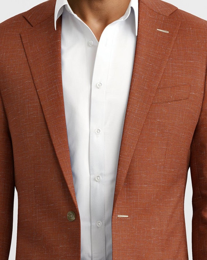 Deconstructed Rust Hudson Blazer