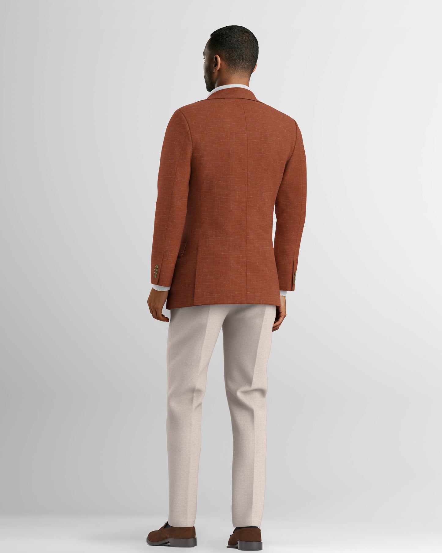 Deconstructed Rust Hudson Blazer