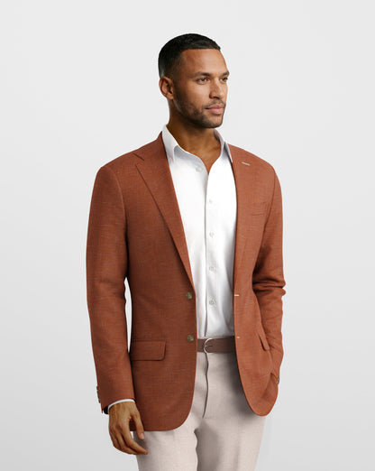 Deconstructed Rust Hudson Blazer