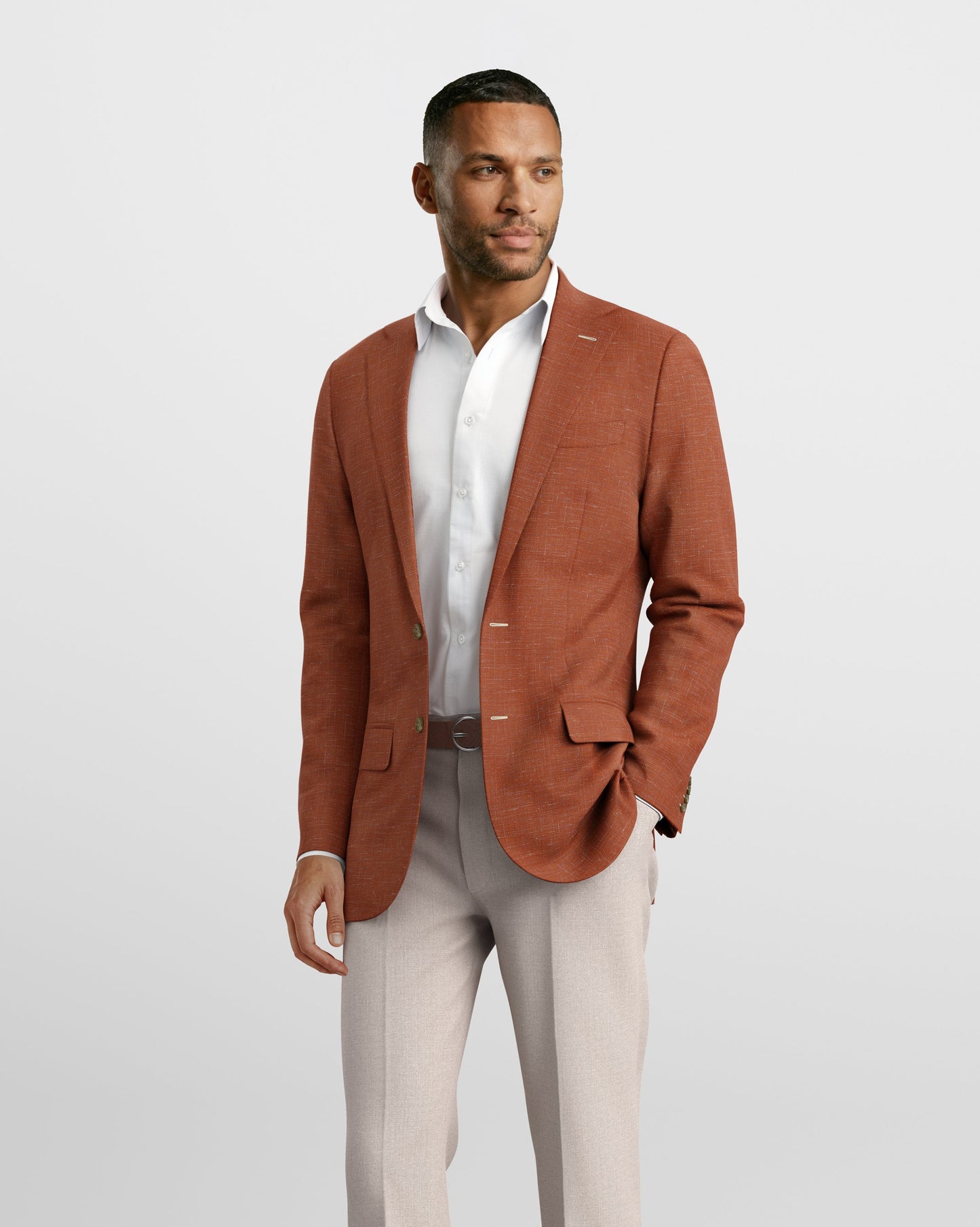 Deconstructed Rust Hudson Blazer