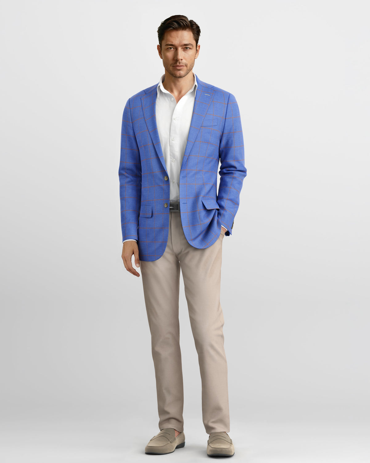 Deconstructed Cobalt Blue Malibu Blazer