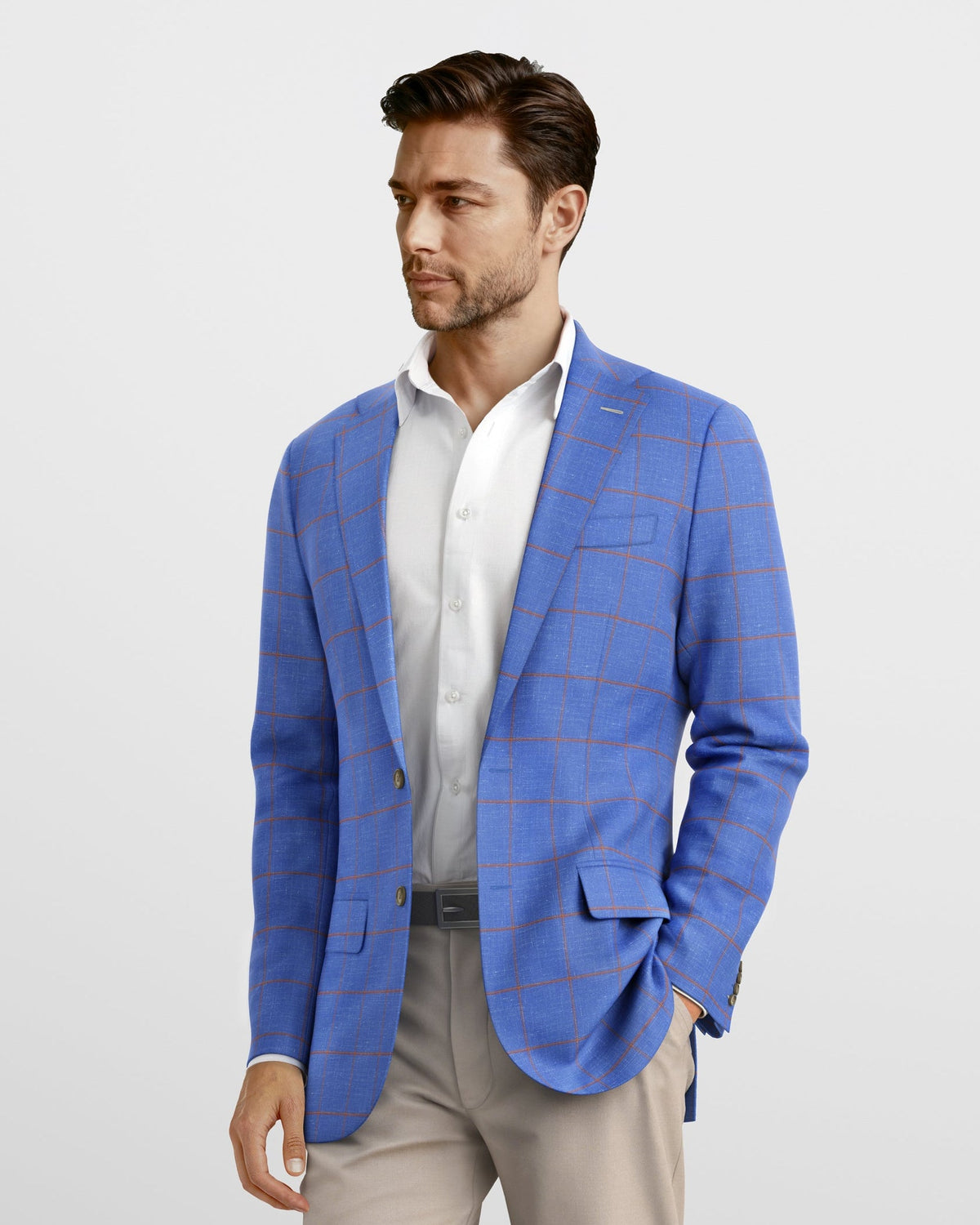 Deconstructed Cobalt Blue Malibu Blazer