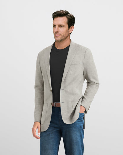Deconstructed Hopsack Mercer Blazer