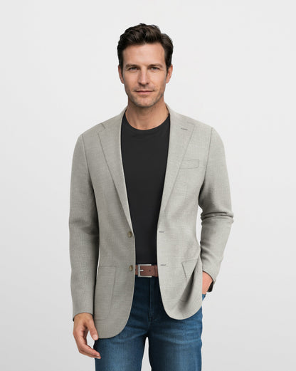 Deconstructed Hopsack Mercer Blazer