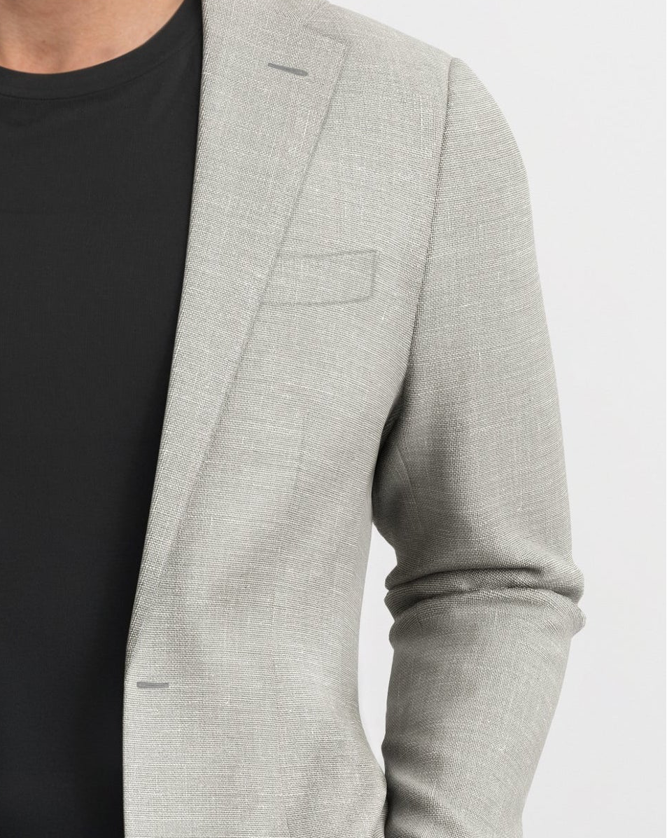 Deconstructed Hopsack Mercer Blazer