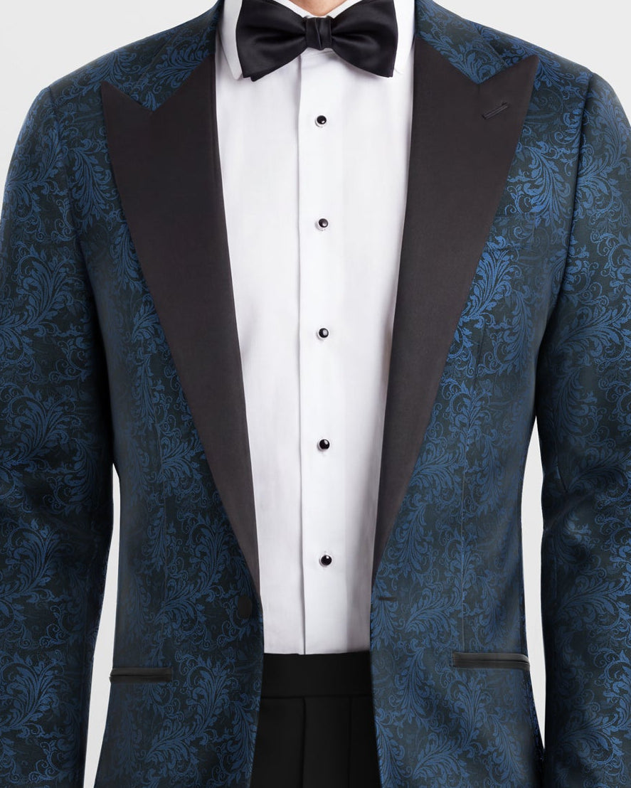 Azzurro Notte Tuxedo Jacket
