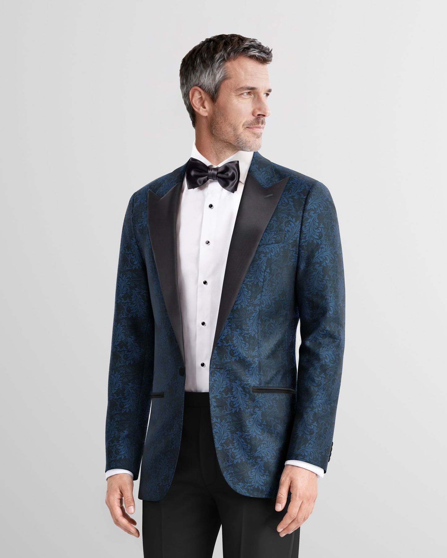 Azzurro Notte Tuxedo Jacket