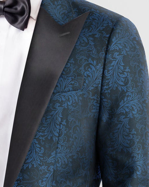 Azzurro Notte Tuxedo Jacket