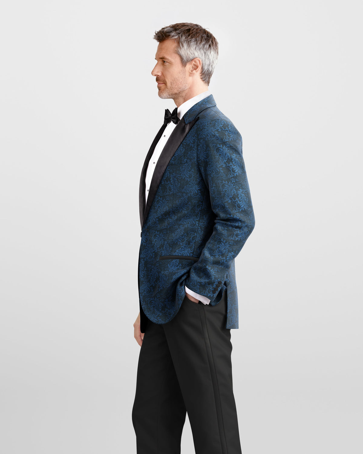 Azzurro Notte Tuxedo Jacket