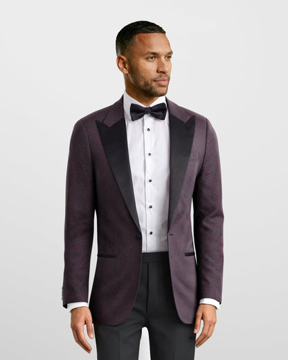 Burgundy Monaco Tuxedo Jacket