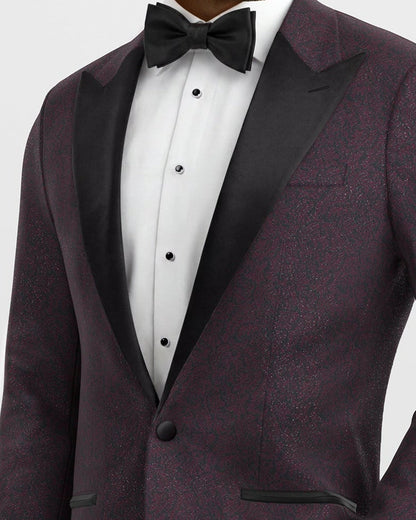 Burgundy Monaco Tuxedo Jacket