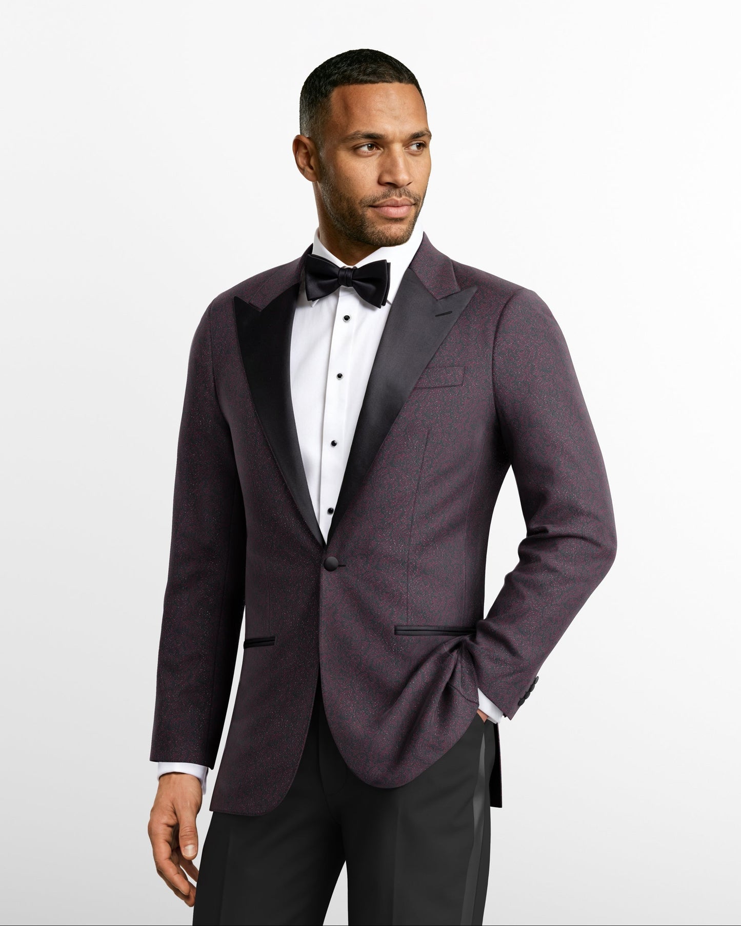 Burgundy Monaco Tuxedo Jacket