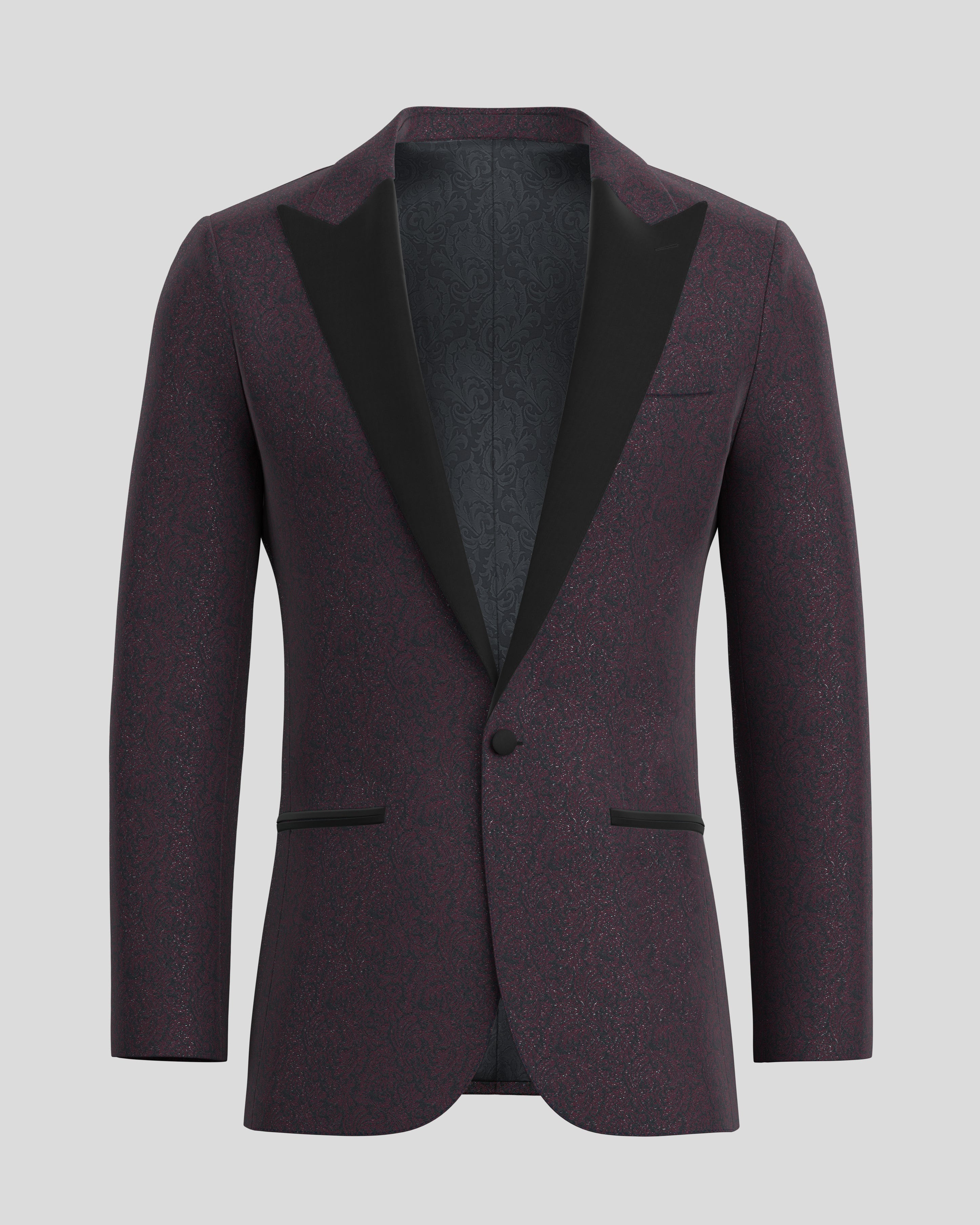 Burgundy Monaco Tuxedo Jacket