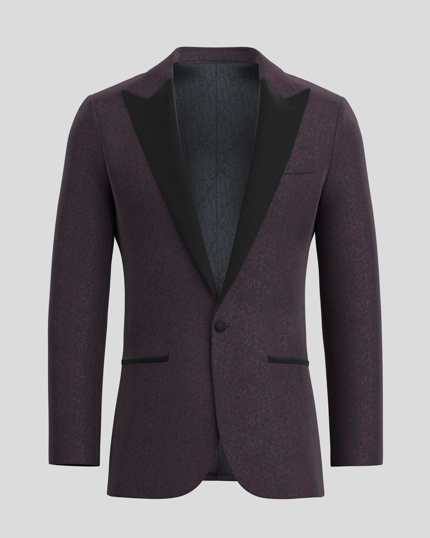 Burgundy Monaco Tuxedo Jacket