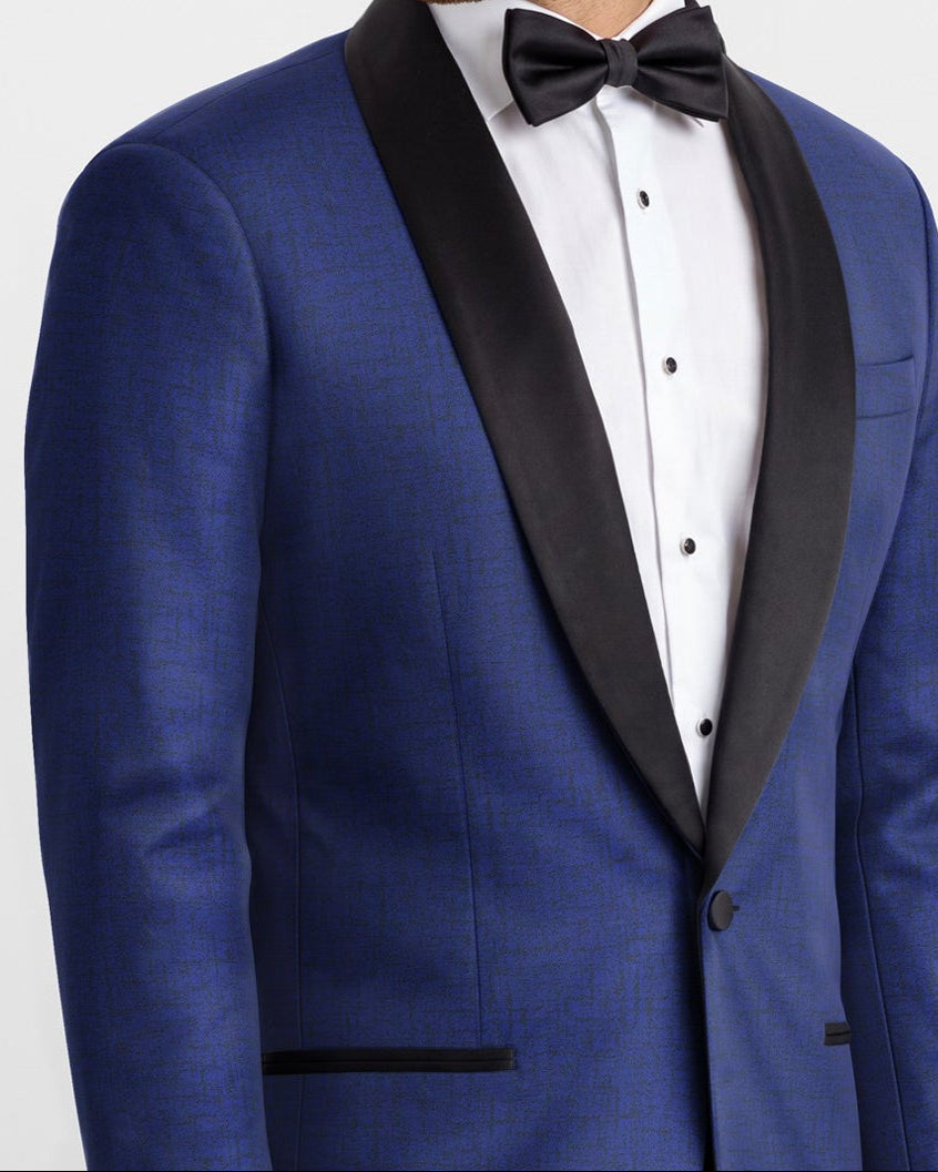 Riviera Blue Tuxedo Jacket