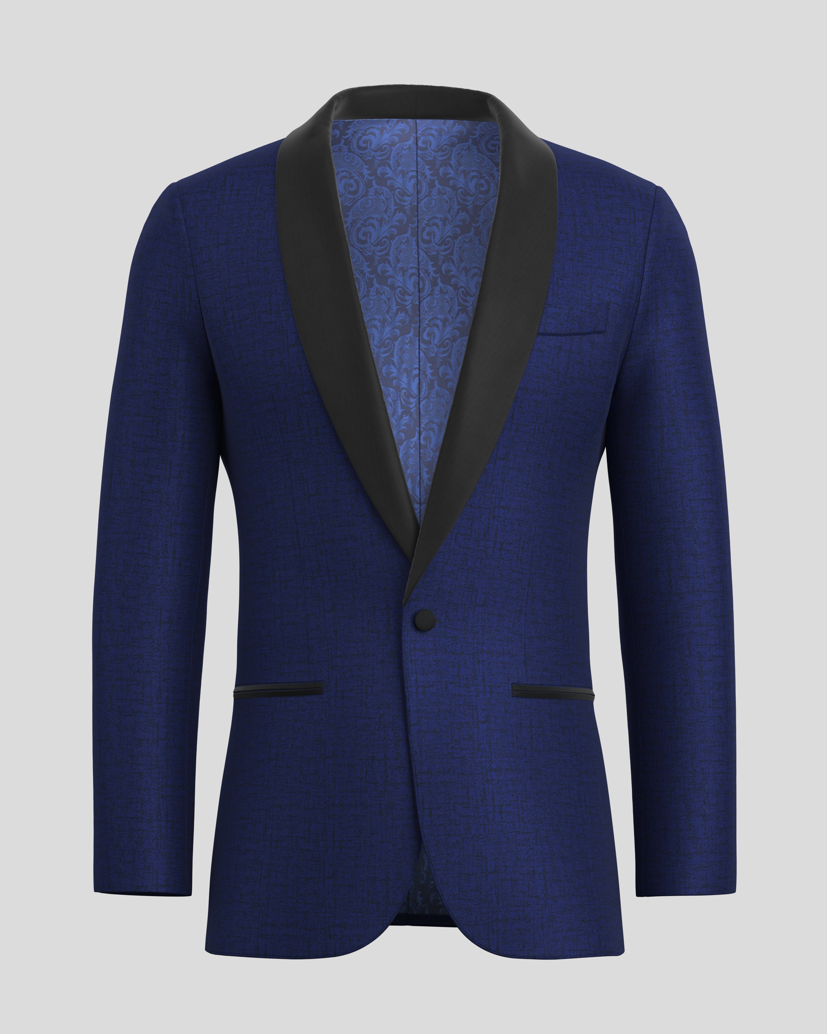 Riviera Blue Tuxedo Jacket