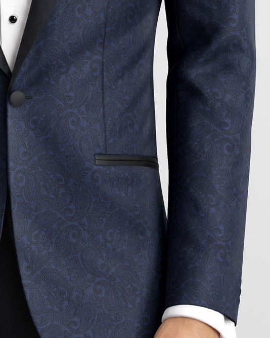 Navy Bellagio Tuxedo Jacket
