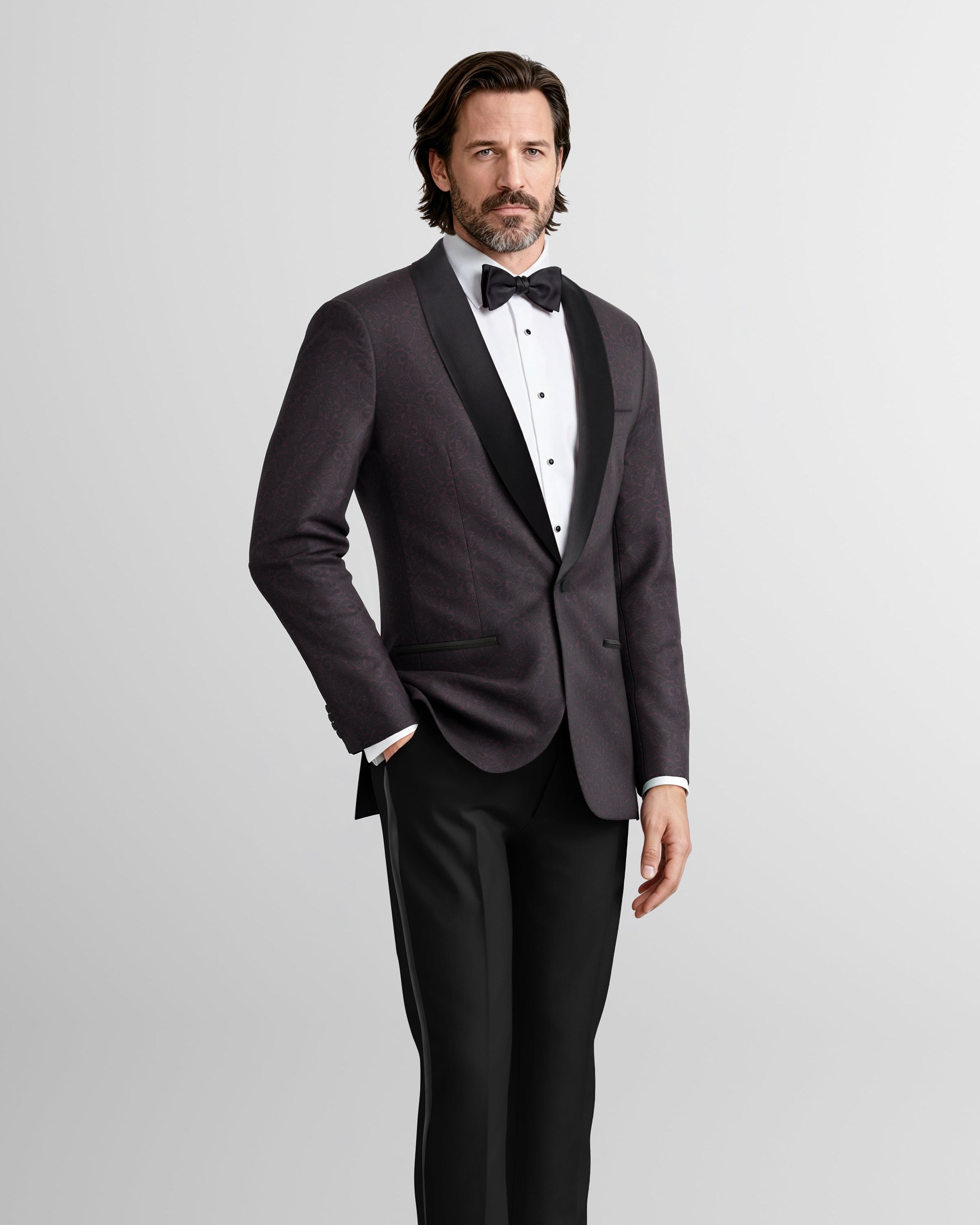 Bordeaux Bellagio Tuxedo Jacket