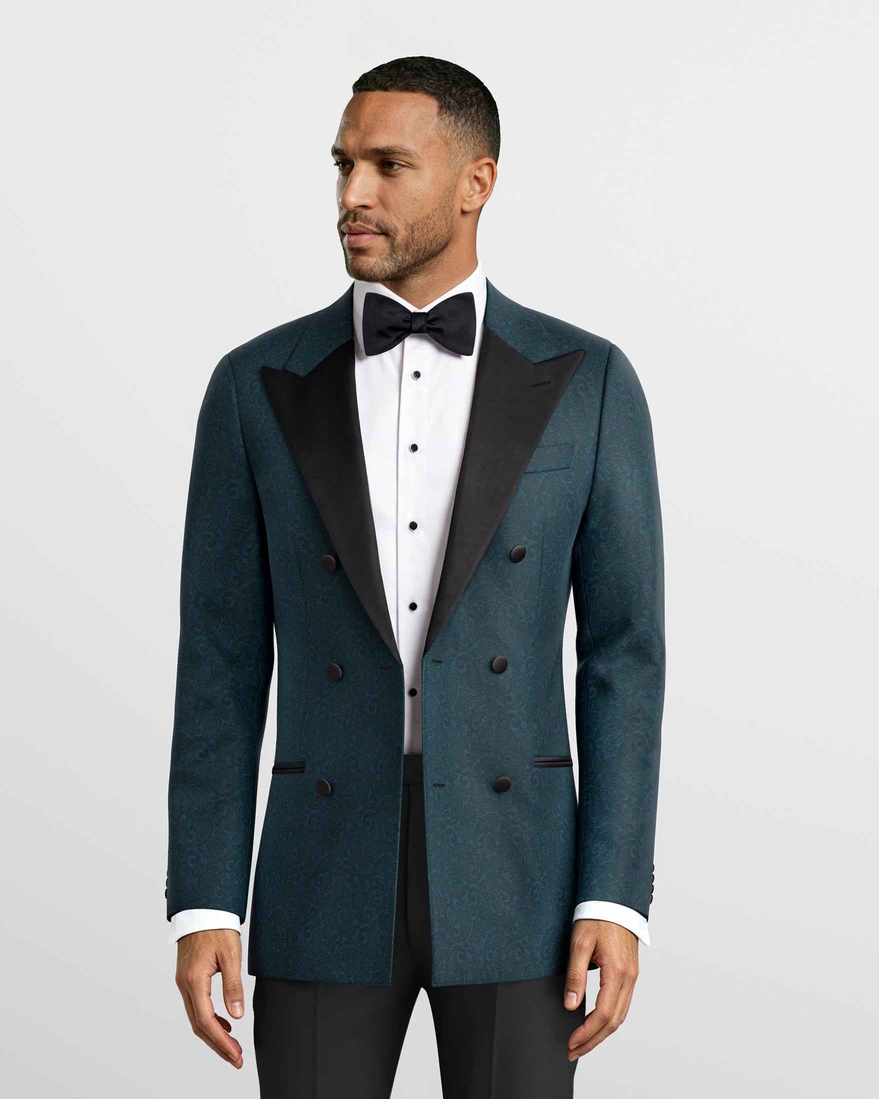 Deep Teal Bellagio Tuxedo Jacket
