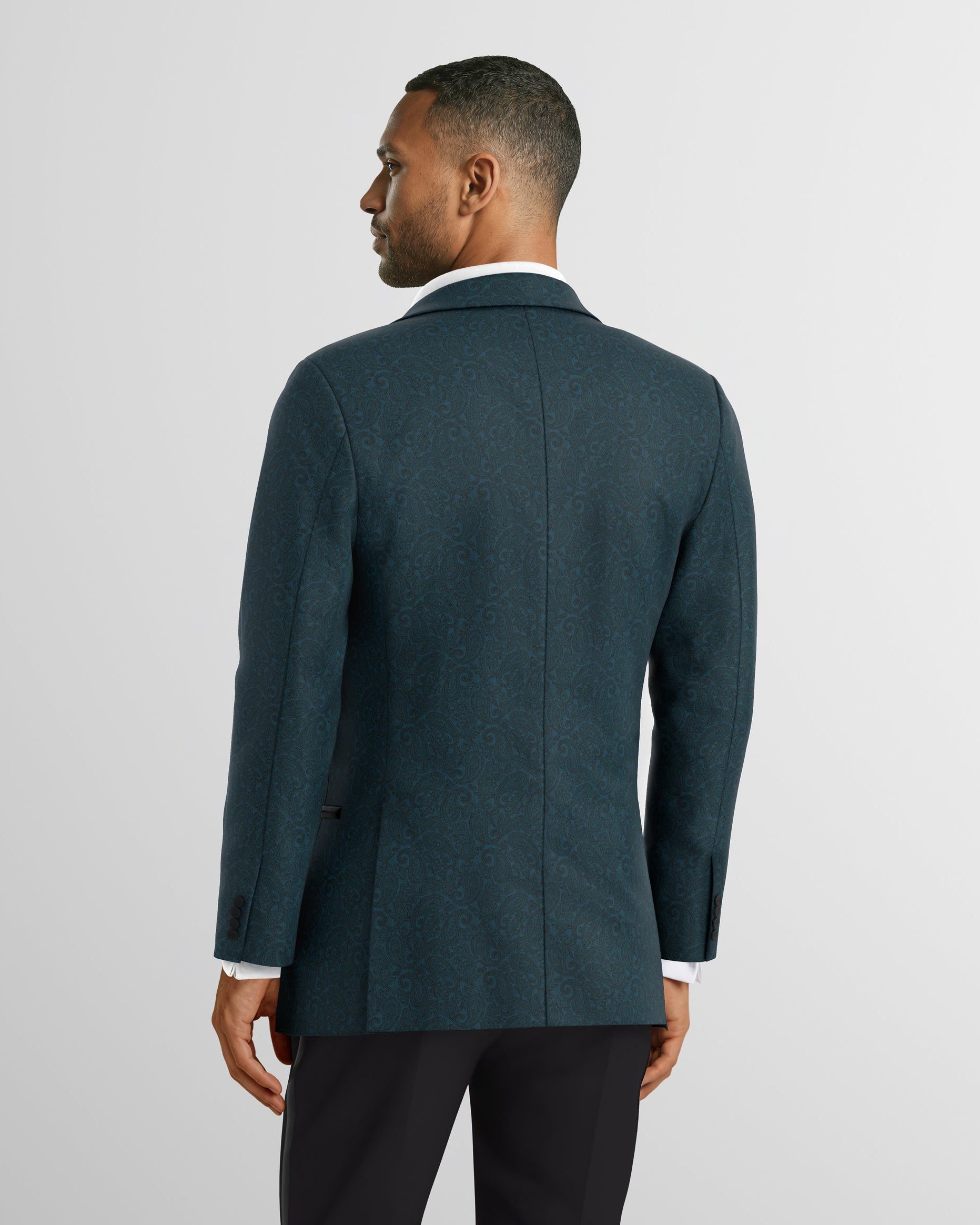Deep Teal Bellagio Tuxedo Jacket