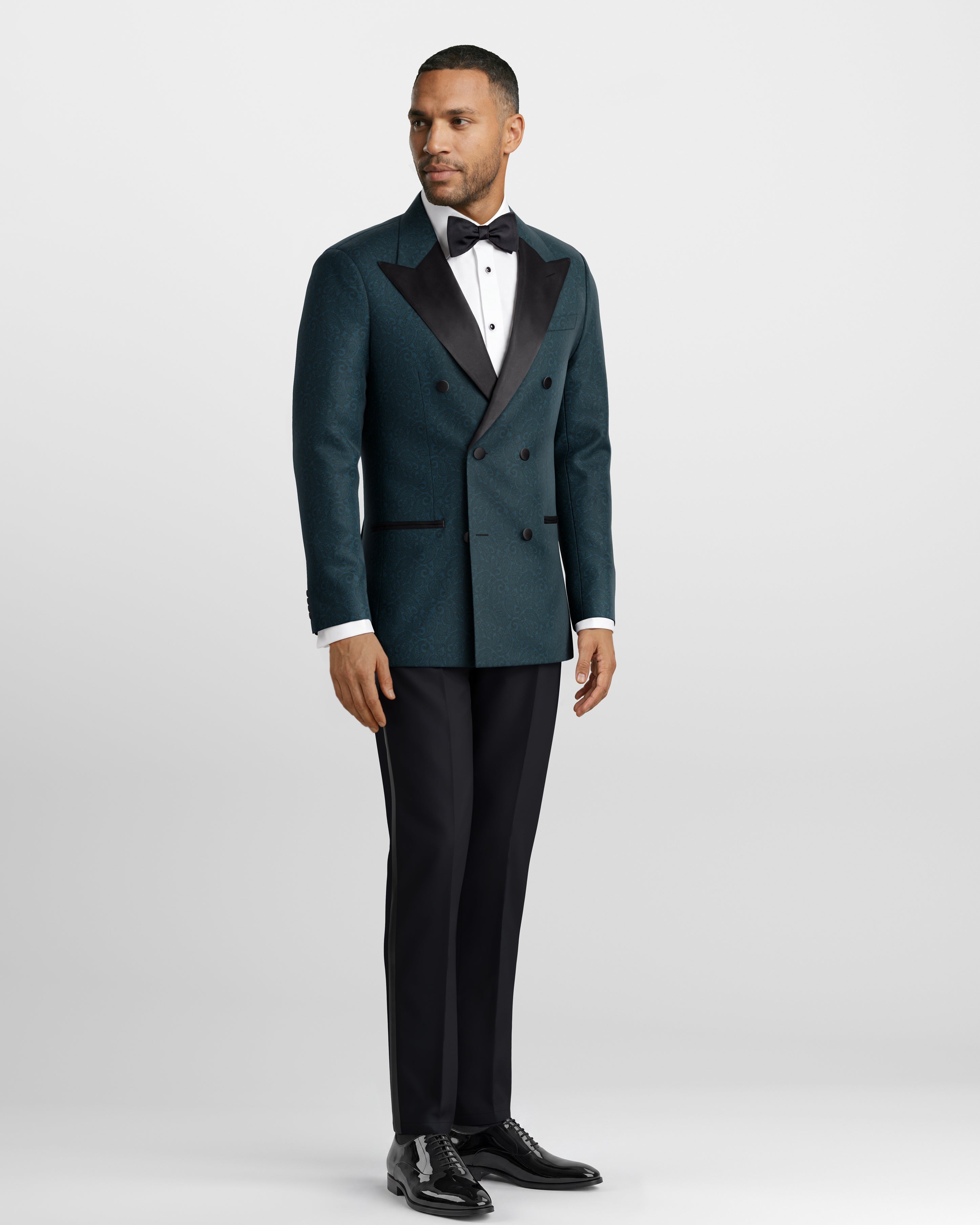 Deep Teal Bellagio Tuxedo Jacket