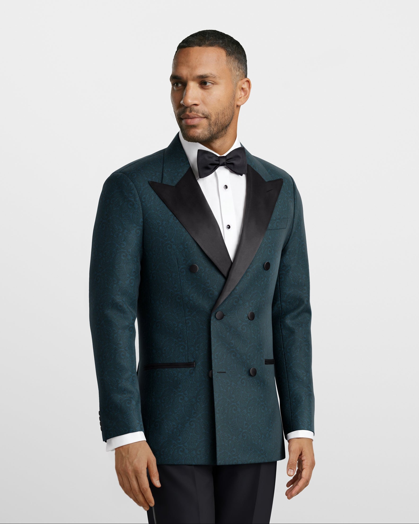 Deep Teal Bellagio Tuxedo Jacket