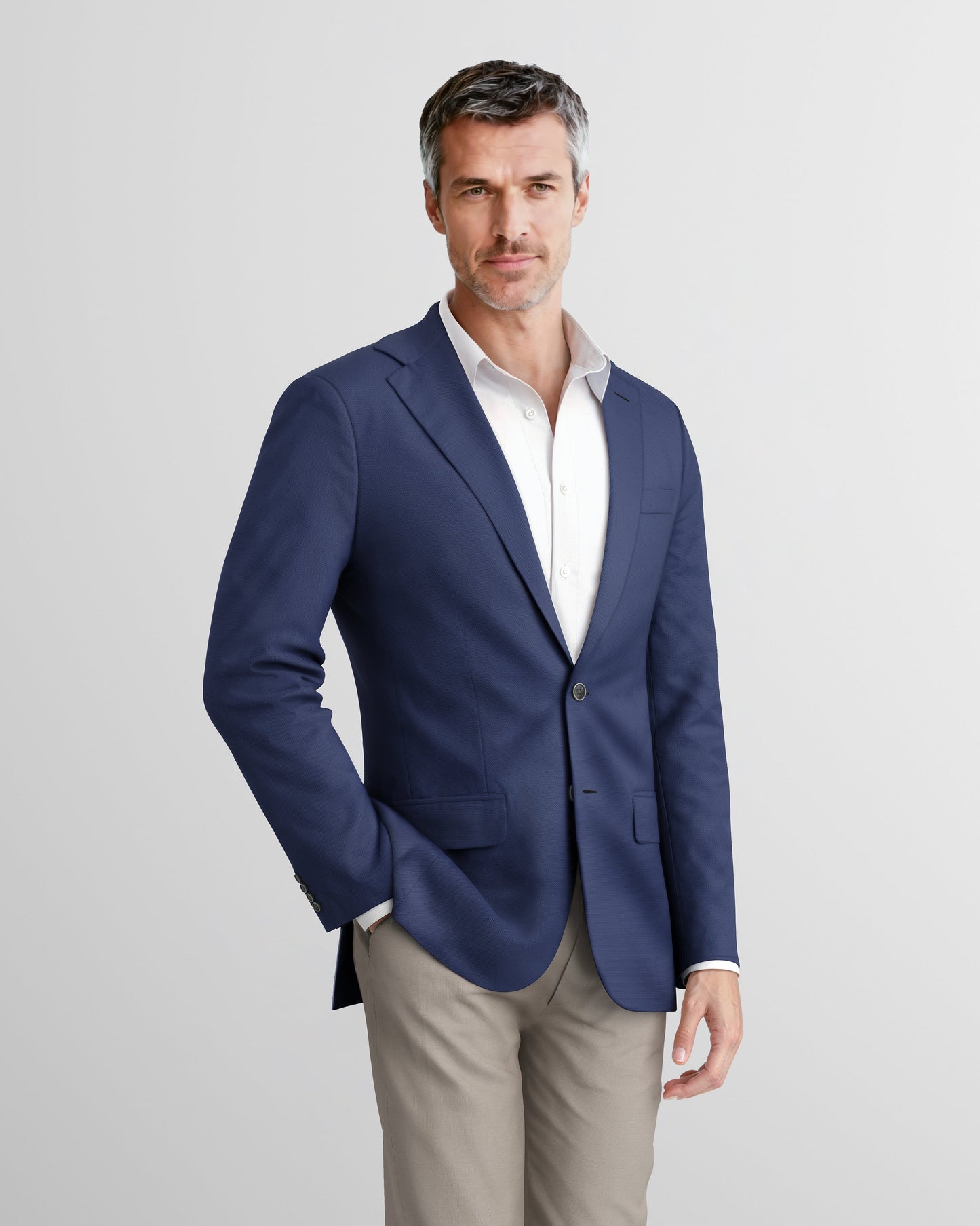 Royal Navy Hopsack Fulton Blazer