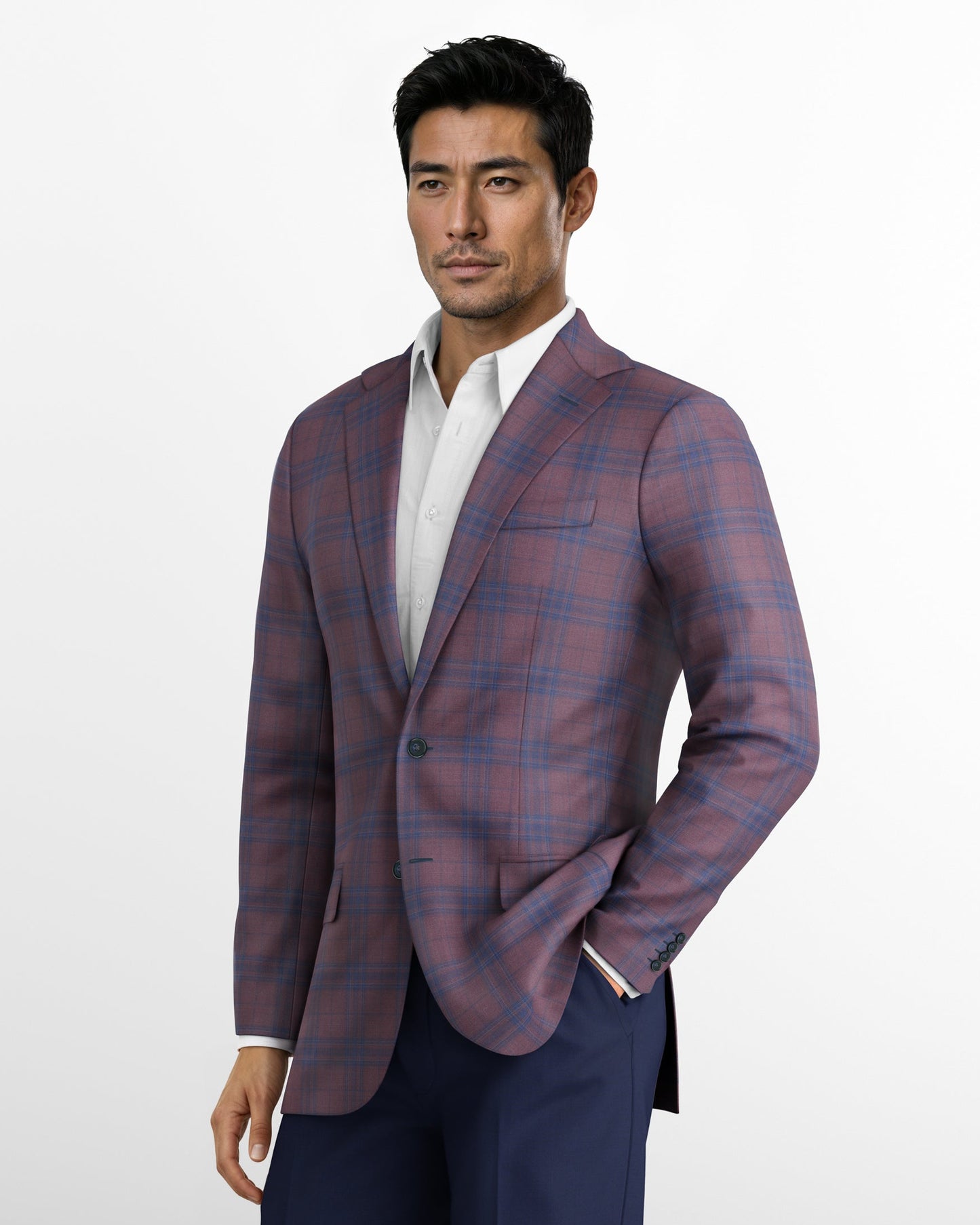 Burgundy Melrose Blazer