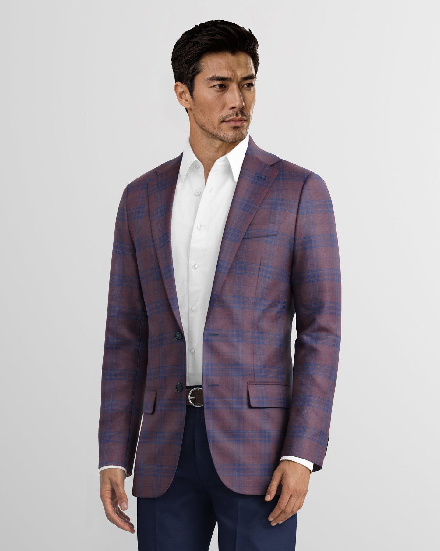 Burgundy Melrose Blazer