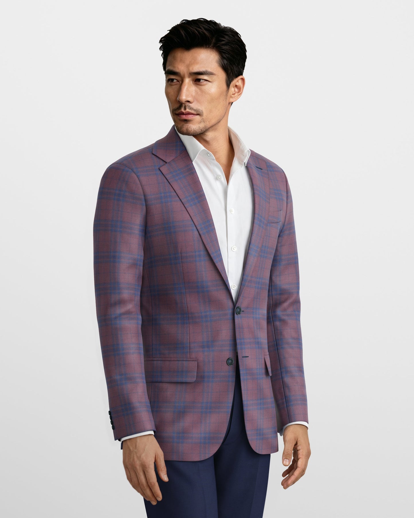 Burgundy Melrose Blazer