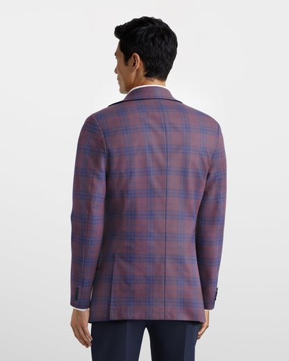 Burgundy Melrose Blazer