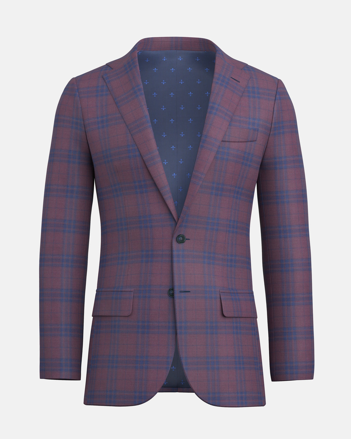 Burgundy Melrose Blazer
