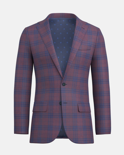 Burgundy Melrose Blazer