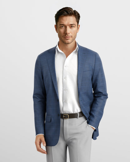 Heather Blue Beacon Blazer