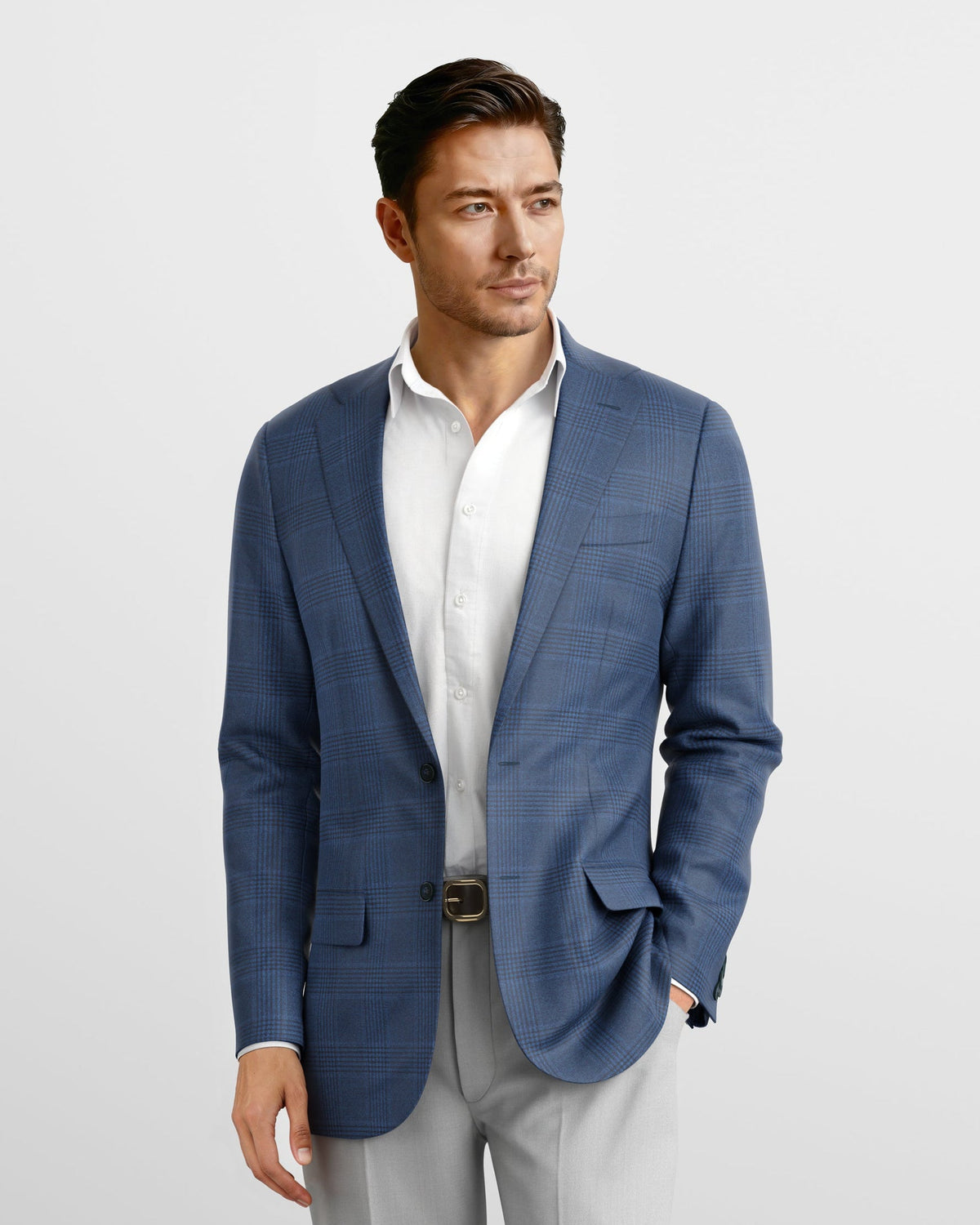 Heather Blue Beacon Blazer