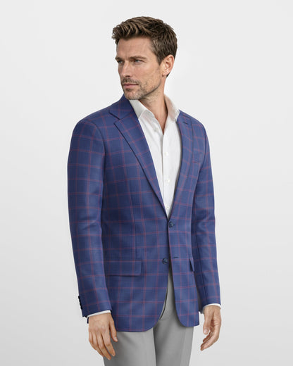 Bordeaux Navy Soho Jacket