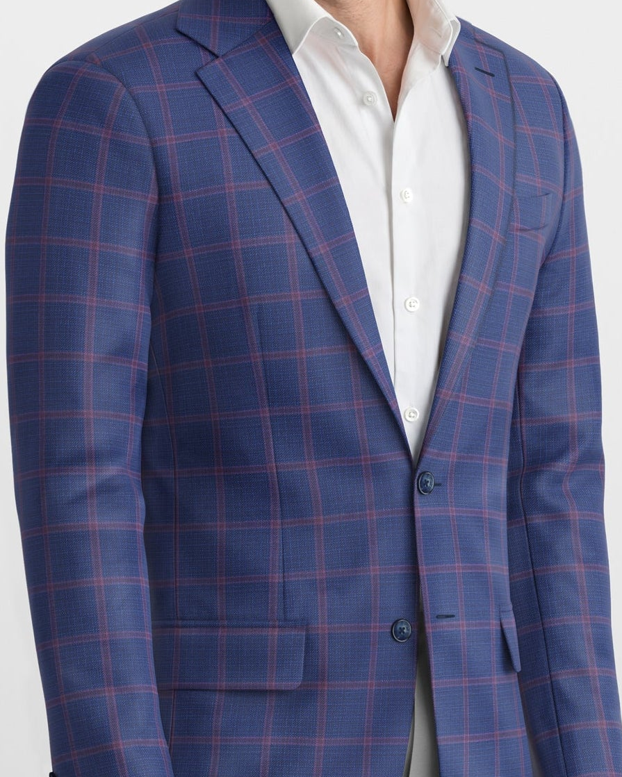 Bordeaux Navy Soho Jacket
