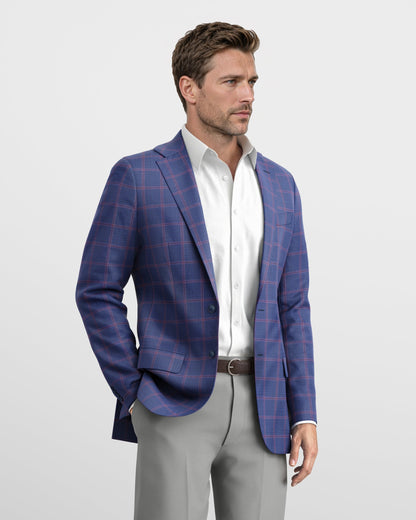 Bordeaux Navy Soho Jacket