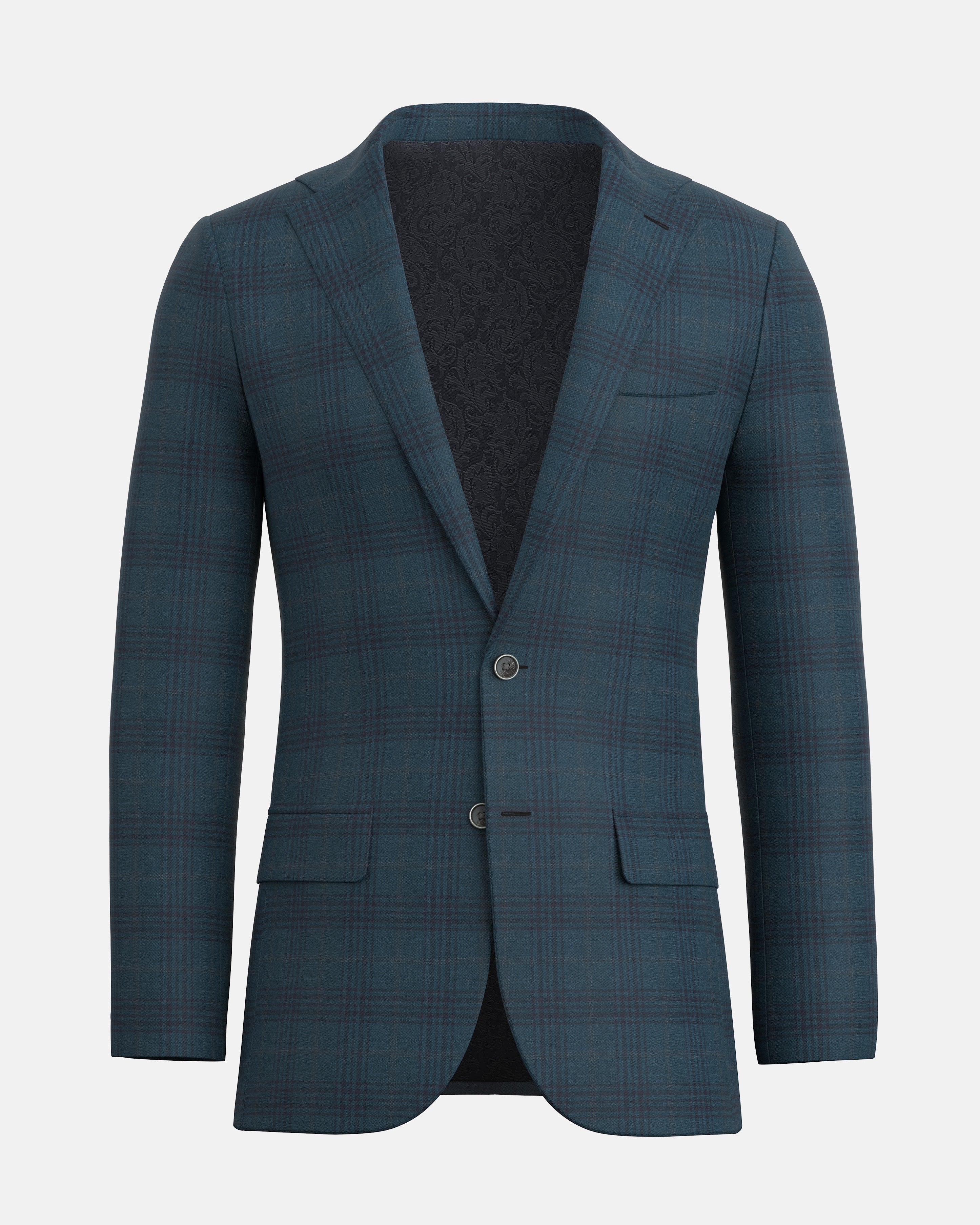 Midnight Teal Milano Blazer