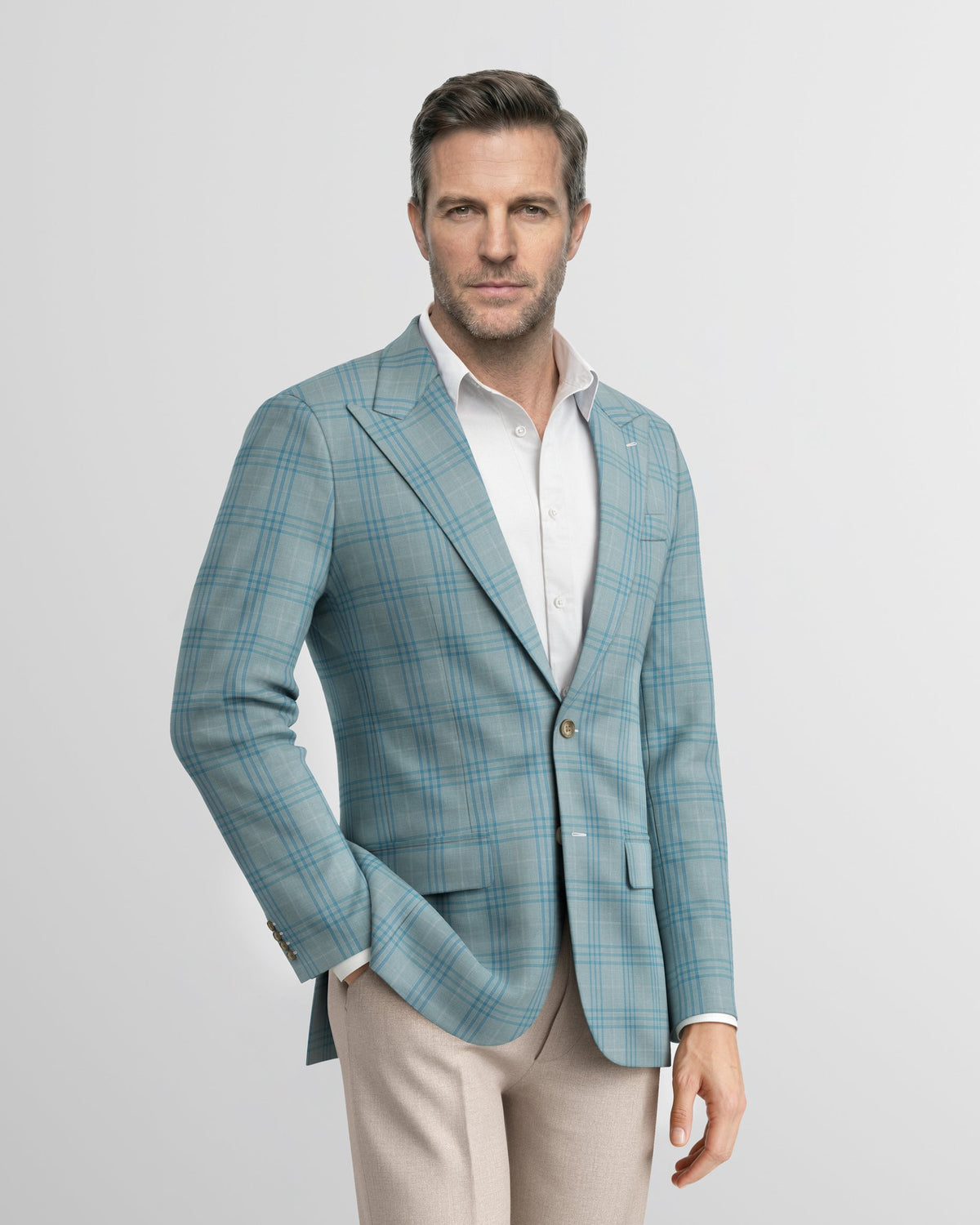 Peak Lapel Mint Sienna Blazer