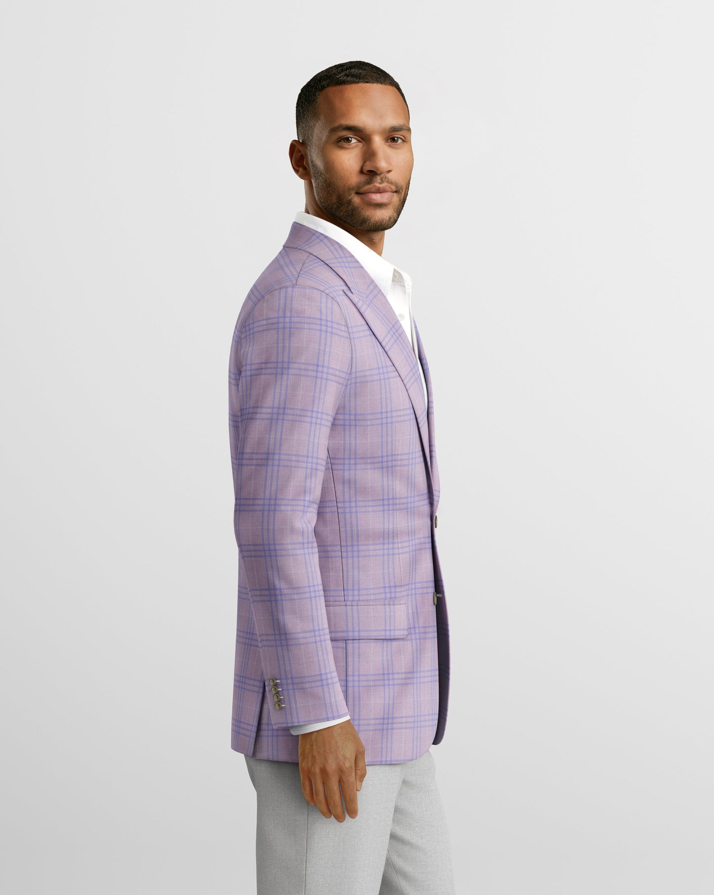 Peak Lapel Pink Sienna Blazer