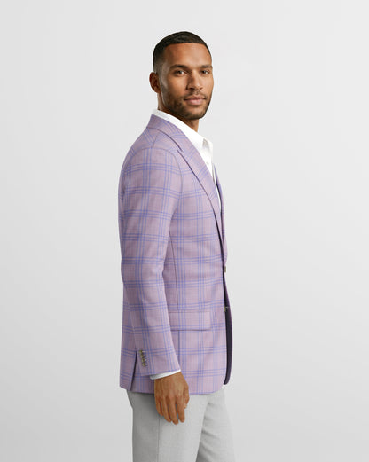 Peak Lapel Pink Sienna Blazer