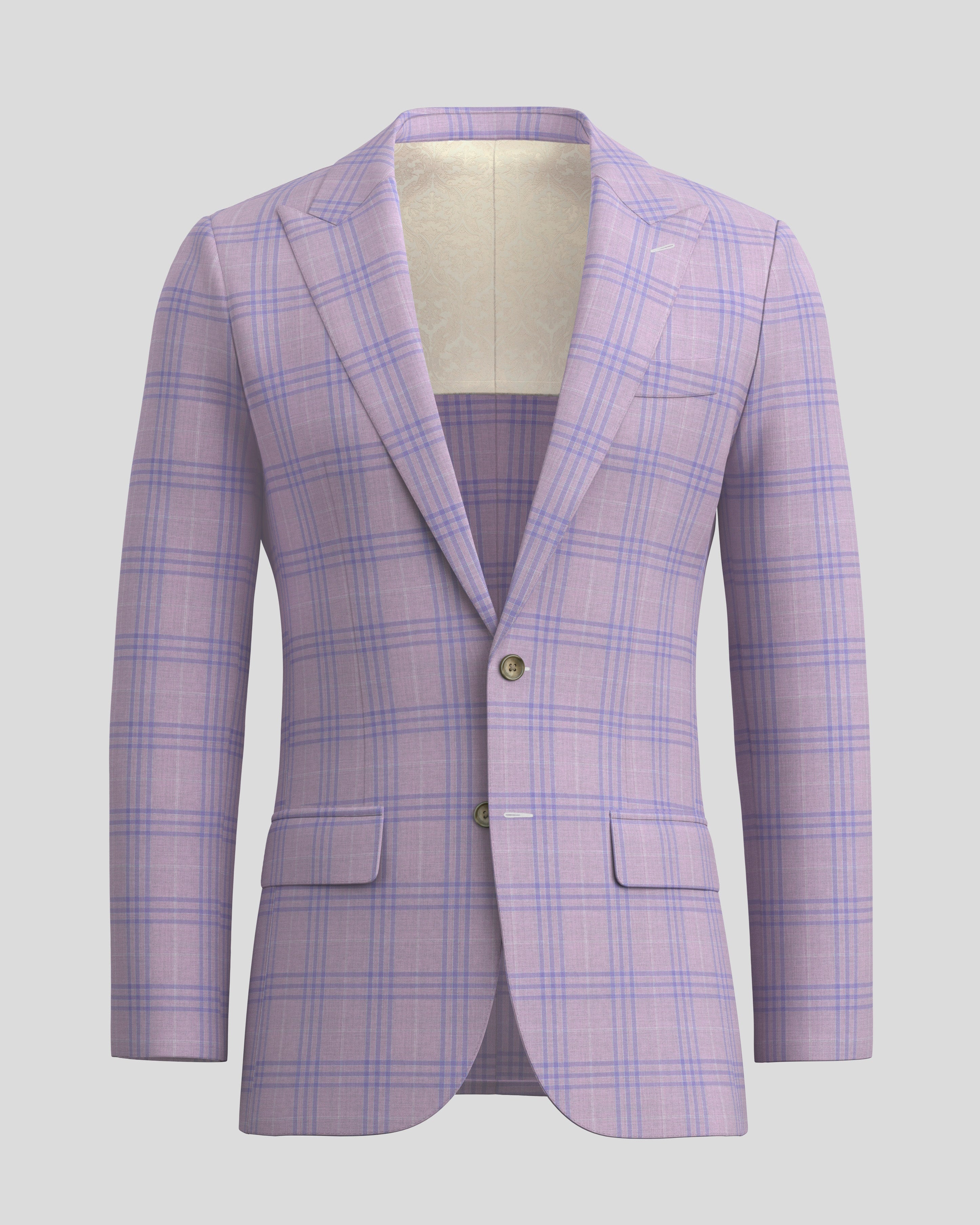 Peak Lapel Pink Sienna Blazer