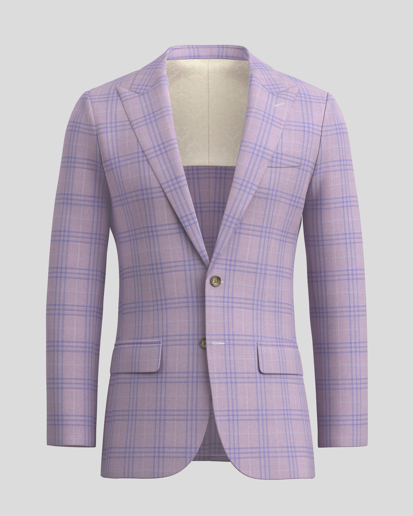 Peak Lapel Pink Sienna Blazer
