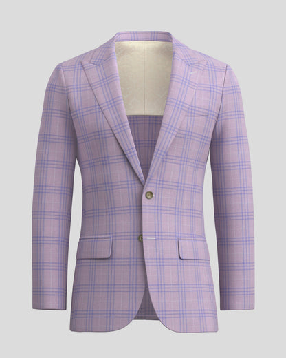 Peak Lapel Pink Sienna Blazer