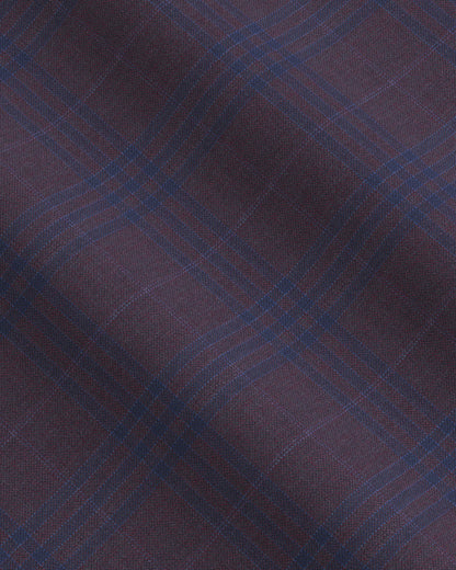 Peak Lapel Bordeaux Sienna Blazer