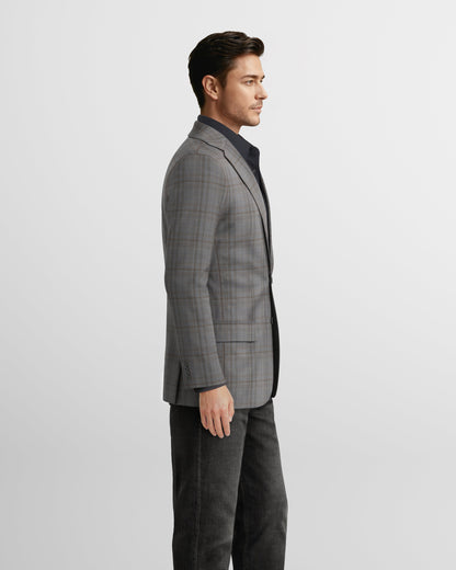 Smoked Grey Modena Blazer