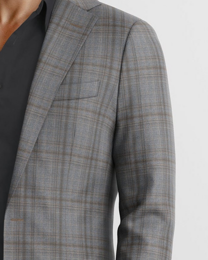 Smoked Grey Modena Blazer