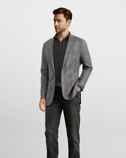 Smoked Grey Modena Blazer