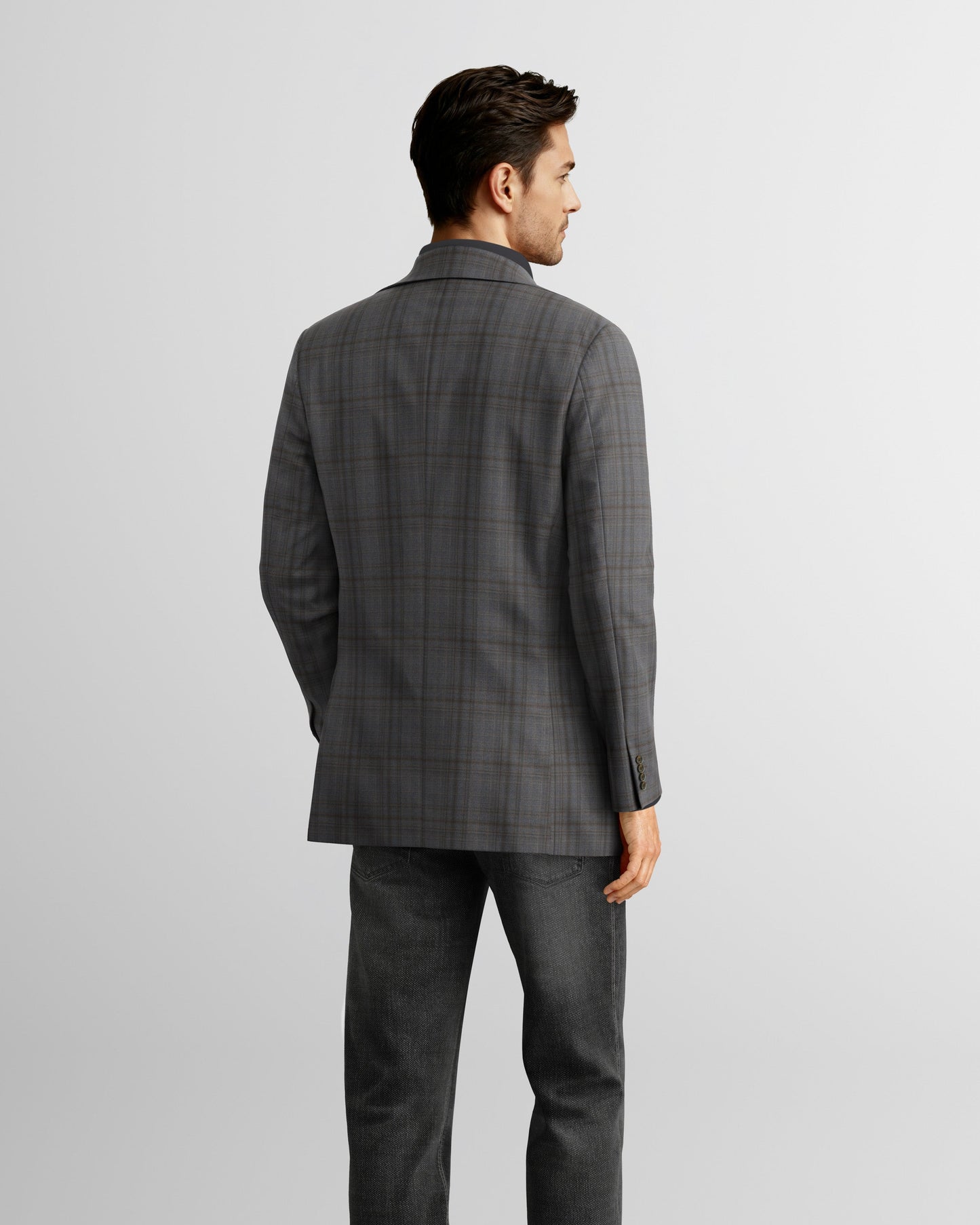 Smoked Grey Modena Blazer